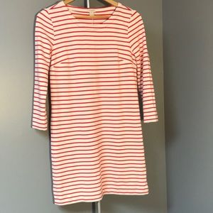 J Crew Maritime Striped Shift Dress